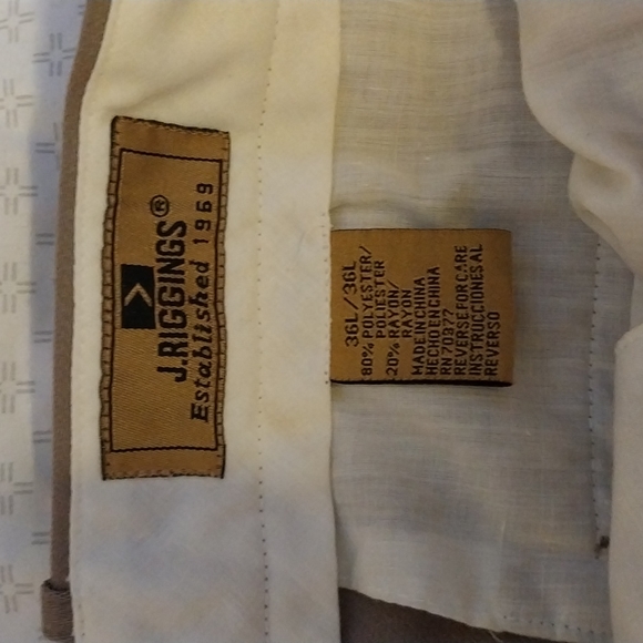 J Riggings Light Brown Dress Pants - Picture 3 of 4